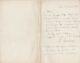 1882 Letter Signee Louis Pasteur