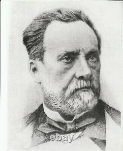 1882 Letter Signee Louis Pasteur