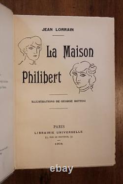 1904 Autograph Jean Lorrain Maison Philibert Bottini Letter Prostitution Brothel