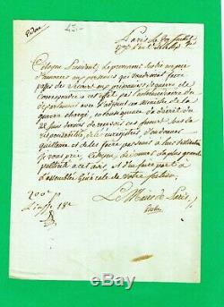 340a-letter Autograph Signed-jean Nicolas Pache Mayor Of Paris-revolution-1793