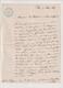 7 March 1865. Signed Handwritten Letter. Marshal. Vaillant. Agriculture. Cereals