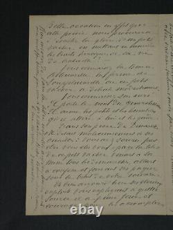 Abbé Joffre Autographed Letter Signed to Mr. Blanchot WWI 4 pages