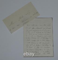 Adolphe ADAM, Composer, SIGNED Autograph Letter to Jules LOVY