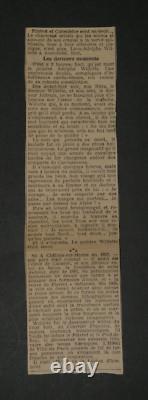 Adolphe Léon Willette Signed Autograph Letter, The Golden Age, and small papers