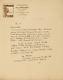 Albert Camus Autograph Letter Signed René Char And L'isle Sur Sorgue
