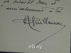 Albert GUILLAUME SIGNED AUTOGRAPH LETTER TO My dear friend, 1911
