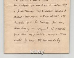 Albert Léon Marie Le Nordez, Bishop, signed autograph letter, 1909