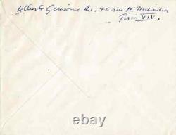 Alberto Giacometti Autographed Letter Signed To André Breton Surrealism 1959