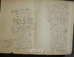 Alexander Von Humboldt Signed Autograph Letter