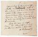 Alexandre Dumas Autograph Letter Signed Touques July 23, 1831