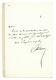Alexandre Dumas Father / Autograph Letter Signed / Marie Dorval Romantic Paris