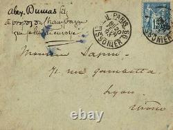 Alexandre Dumas Fils Signed Autograph Letter