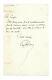 Alexandre Dumas (father) / Autograph Letter Signed