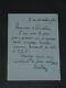 Alexandre Petrovitch Izvolski Signed Autographed Letter To A Senator 1915