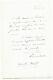 Alphonse De Lamartine / Autograph Letter Signed / 1848 Elections