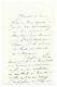 Alphonse De Lamartine / Autograph Letter Signed / Auxerre