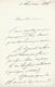 Alphonse De Lamartine / Signed Autograph Letter / Combat / Horace / Romanticism