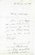 Alphonse De Lamartine Autographed Letter Signed Political Letter