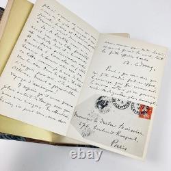 Anatole Le Braz Land of the Past. Signed Autograph Letter. Calmann-Lévy, 1903