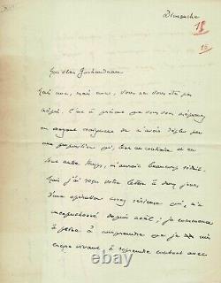 André GIDE Autographed Letter Signed to Marcel Jouhandeau. 1927