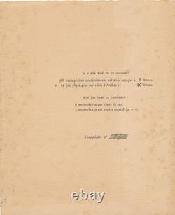 André Gide signed autograph sending Paludes cut colophon Virgil quote