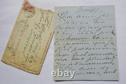 Anna de Noailles Beautiful handwritten autograph letter signed