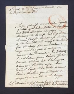 Antoine PARMENTIER Autograph letter signed Terror & devoted Public thing