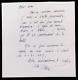 Antoni Clavé, Painter Signed Autograph Letter About Nesto Jacometti And His Mother