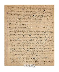 Antonin Artaud / Signed Autograph Letter / Psychiatry / Double / Insiders / Art