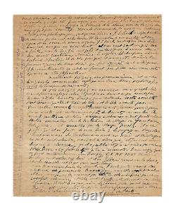 Antonin Artaud / Signed Autographed Letter / Psychiatry / Double / Initiates / Art