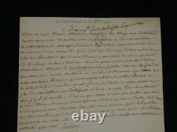 Armand-Louis de Gontaut Duke of Lauzun Autographed Letter Signed 1771