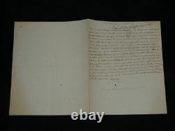 Armand-Louis de Gontaut Duke of Lauzun Autographed Letter Signed 1771