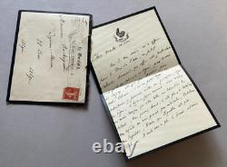 Arthur MAYER Interesting autograph letter signed. 1913