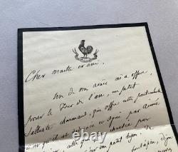 Arthur MAYER Interesting autograph letter signed. 1913 Arthur MAYER Interesting autograph letter signed. 1913