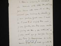 Arthur de GOBINEAU Signed Autograph Letter, Manuscript