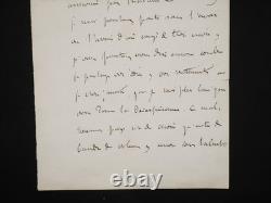 Arthur de GOBINEAU Signed Autograph Letter, Manuscript