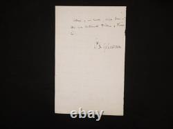 Arthur de GOBINEAU Signed Autograph Letter, Manuscript