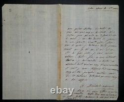 Augereau Marchal Paper Of Napoleon- Autography Letter Signed