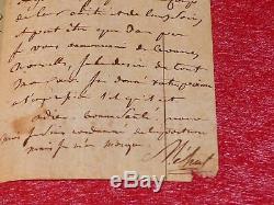 Autograph Letter Signed E. N. Mehul (opera Music) 4pp. 1790 Valadier (cora)