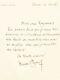 Autograph Letter Signed Marcel Pagnol About -belle Signing Of A Bust