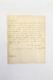 Autograph Letter Signed Musset Unprecedented Ms. Jaubert Manuscript Autograph 1839