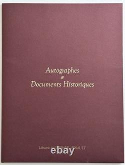 Autograph Letter Signed by BERLIOZ to Princess Carolyn of Sayn-Wittgenstein