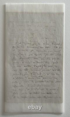 Autograph Letter Signed by BERLIOZ to Princess Carolyn of Sayn-Wittgenstein