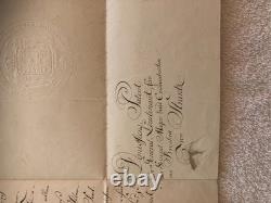 Autograph letter signed by Frederick William IV, King of Prussia
