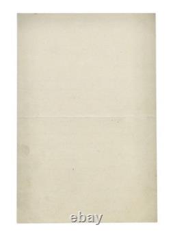 Autograph letter signed by Octave Uzanne, dated December 15, 1882, Quantin Lévy