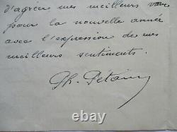Autographed Letter Signed By Marshal Philippe Petain To Gal Freydenberg 10 01 44