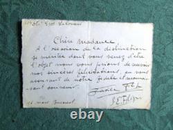 Autographed Letter Signed by Filip Basilee. (1 ALS)