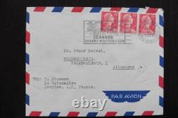 Autographed letter in English signed by Georges Simenon, 1955, writer of Maigret