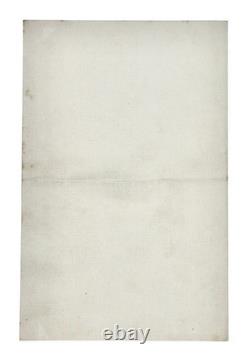 Autographed letter signed by RENÉ VALLERY-RADOT 1884 Louis Pasteur medicine