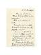 Baudelaire Paul Verlaine / Autographed Letter Signed / Admiration / Poems